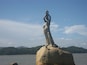 Fisher Girl statue in Zhuhai