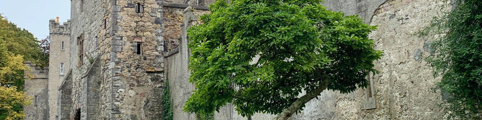 The land around this castle is beautiful. Unfortunately, the owners recently sold the castle and the land for development. Not sure how much longer it can be appreciated as is.