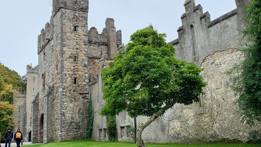 The land around this castle is beautiful. Unfortunately, the owners recently sold the castle and the land for development. Not sure how much longer it can be appreciated as is.