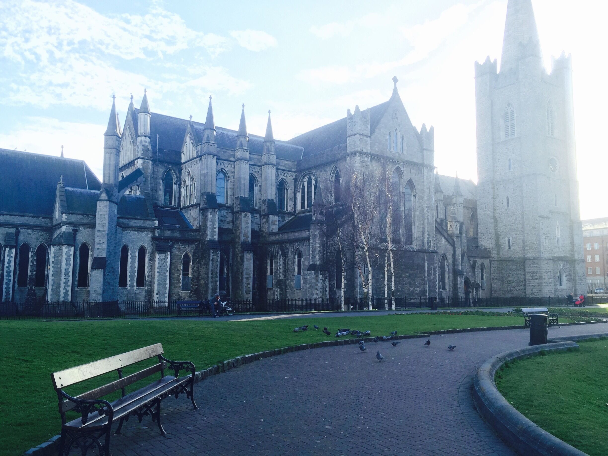 Beautiful #church that is a must see when in #Dublin. It does cost a few euros to get in. There is also a lovely public park next door which has #free wifi ;)