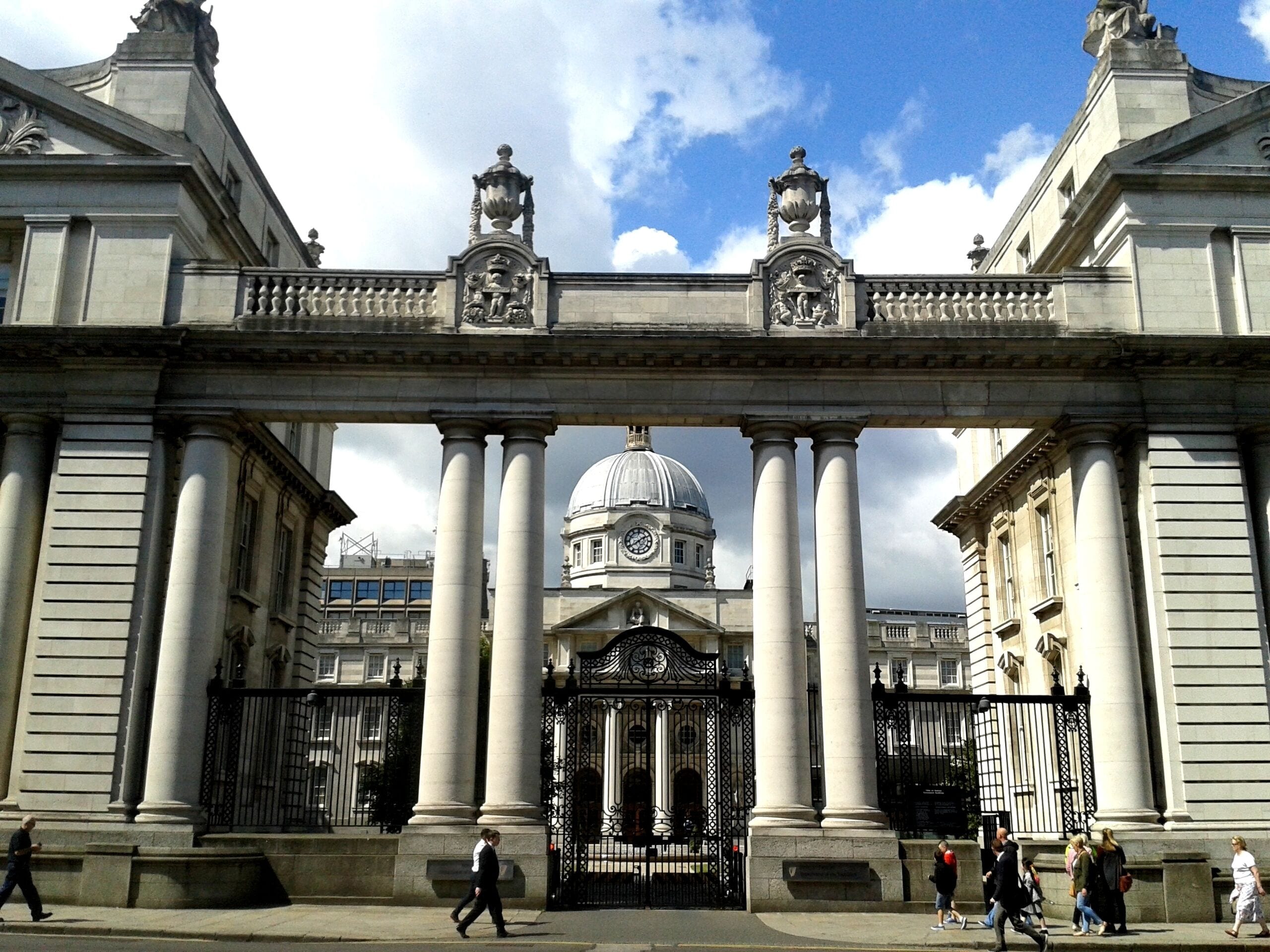 Dublin is lacking magnificent, imposing architecture comparing to other European capitals, however one can still find such gems