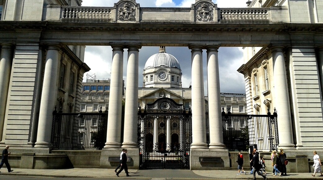 Dublin is lacking magnificent, imposing architecture comparing to other European capitals, however one can still find such gems