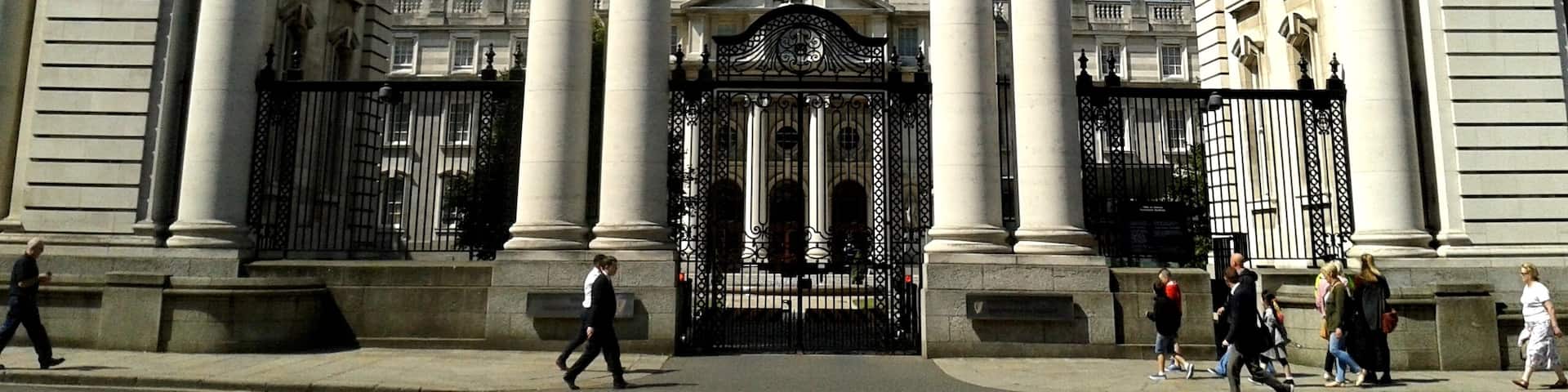 Dublin is lacking magnificent, imposing architecture comparing to other European capitals, however one can still find such gems