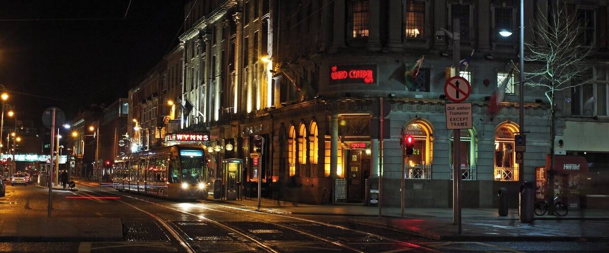 I live in the U.S. This was my first trip to Ireland and I really enjoyed taking night photos without a flash.