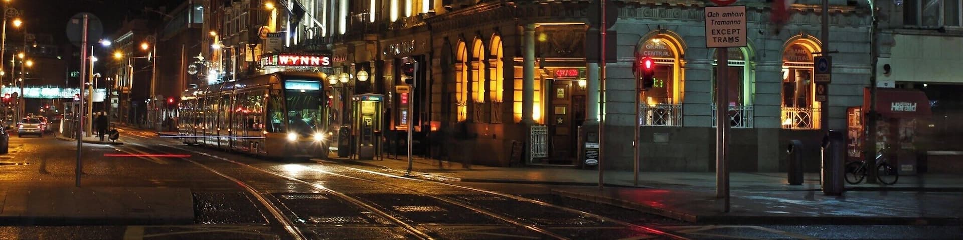 I live in the U.S. This was my first trip to Ireland and I really enjoyed taking night photos without a flash.
