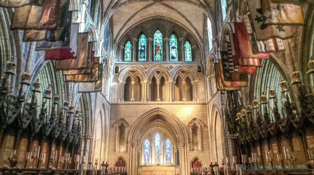 Built in honour of Ireland’s patron saint, Saint Patrick’s Cathedral stands adjacent to the famous well where tradition has it Saint Patrick baptised converts on his visit to Dublin. #Architecture