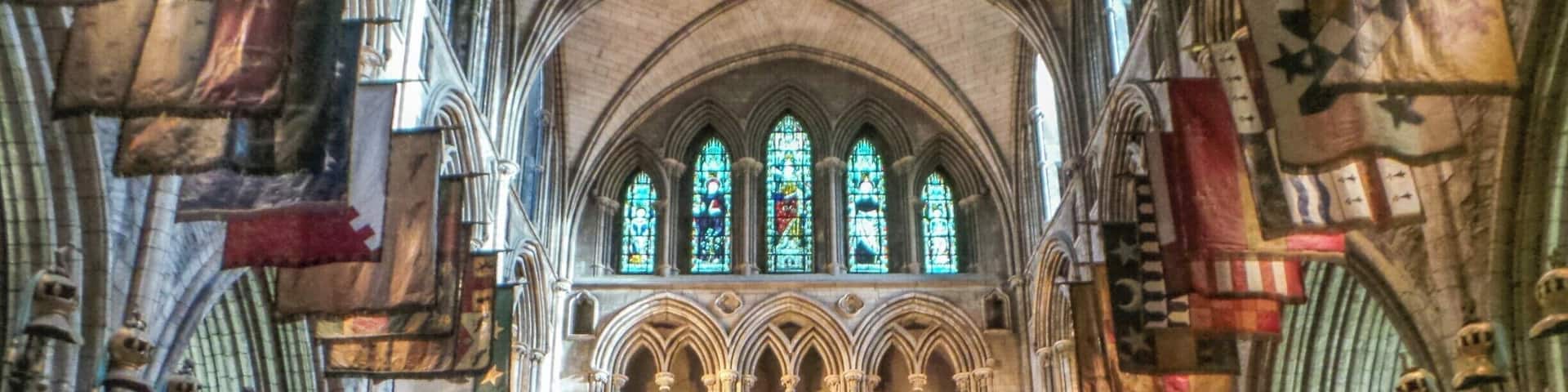 Built in honour of Ireland’s patron saint, Saint Patrick’s Cathedral stands adjacent to the famous well where tradition has it Saint Patrick baptised converts on his visit to Dublin. #Architecture