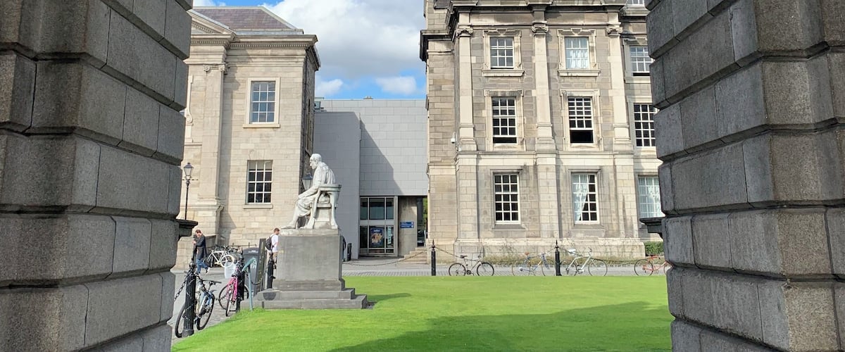 Trinity College Dublin. Where the Book of Kells is held.