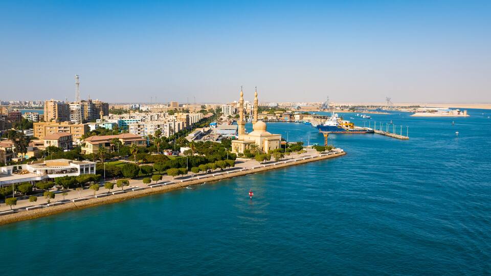 Suez port, Egypt