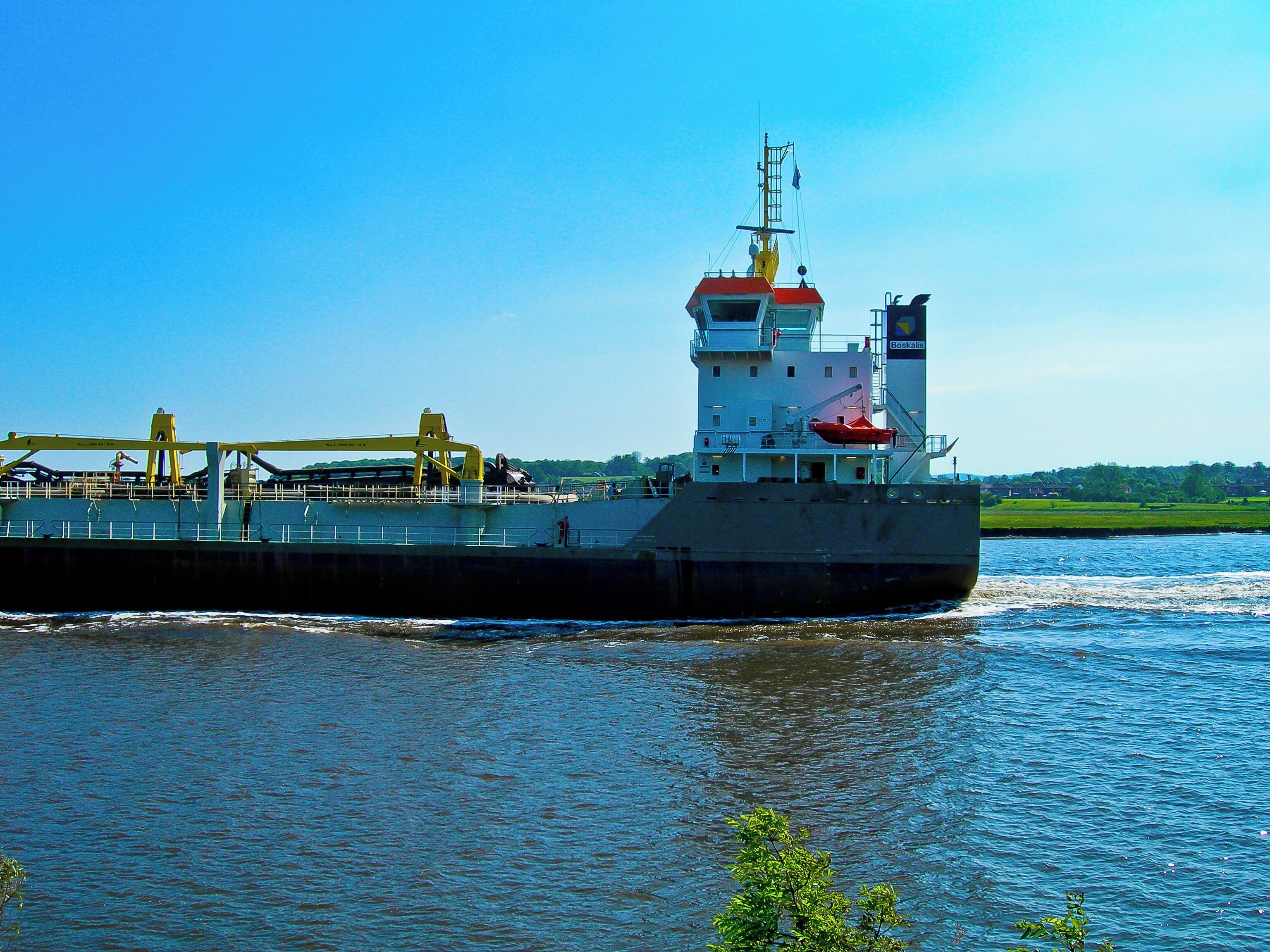 Shipping On The River Clyde