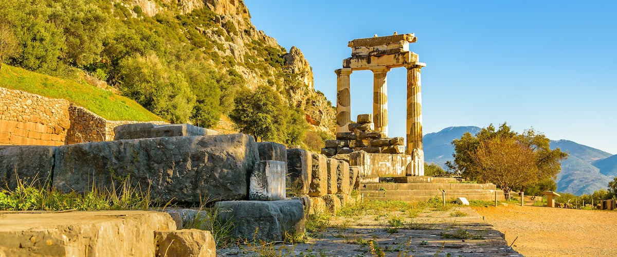 Delfos Oracle, Peloponese, Greece
