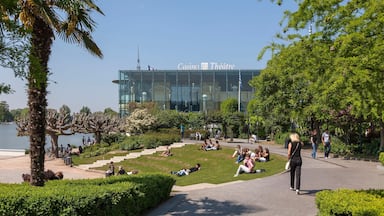 France, Val d'Oise, Enghien les Bains, Square Jardin des Roses