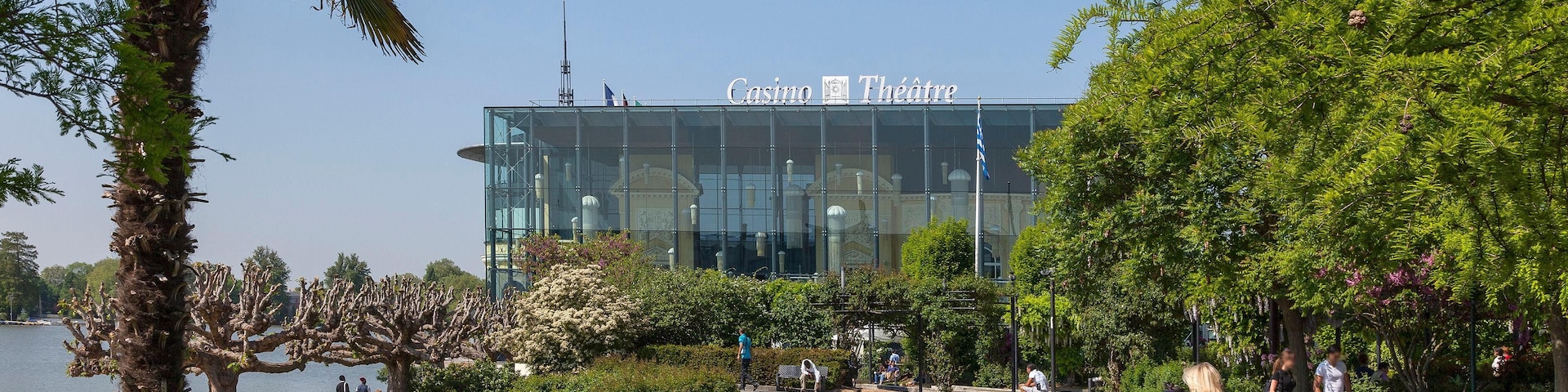France, Val d'Oise, Enghien les Bains, Square Jardin des Roses