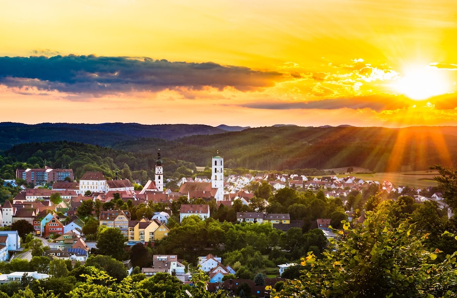 Stadt Sulzbach-Rosenberg in der Oberpfalz, Bayern Deutschland