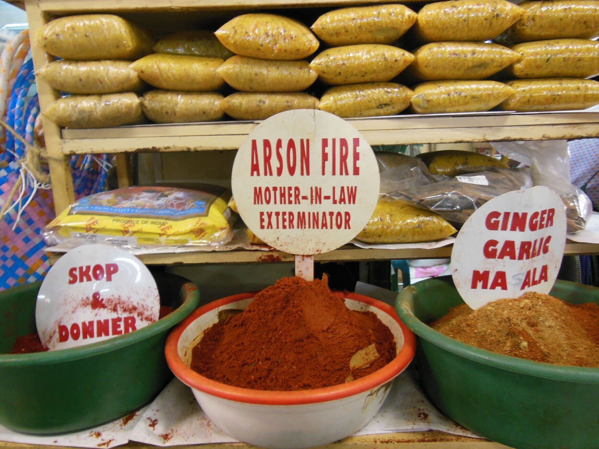 I love it when street vendors have a sense of humour - www.thetinytaster.com #meetsouthafrica #thetinytaster 