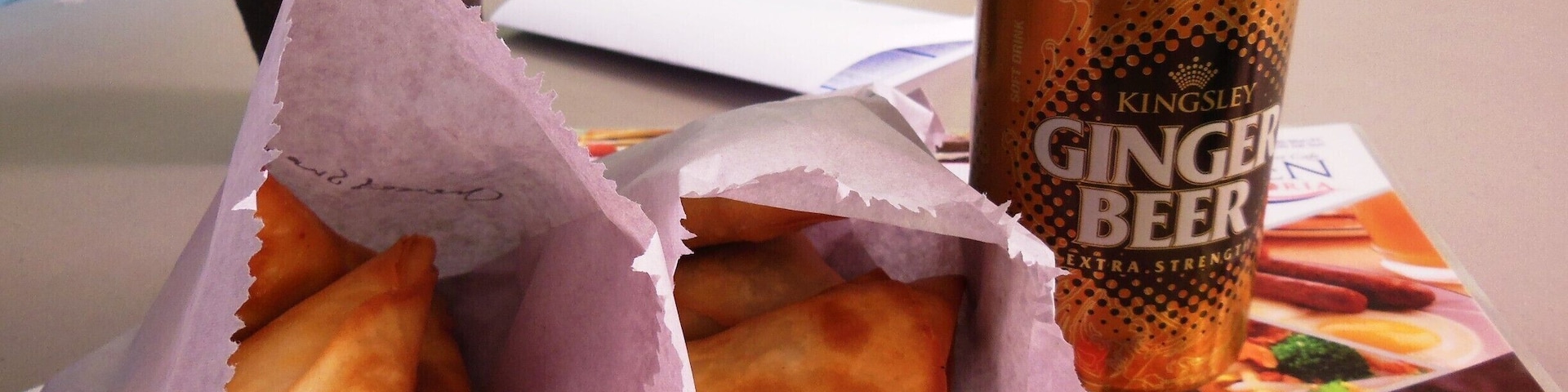 Anyone in the mood for some #Durban style ' Samoosas ' and beer :D #MeetSouthAfrica #TheTinyTaster