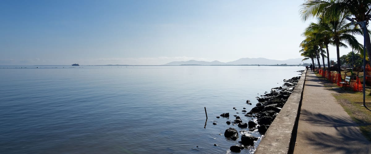 Lautoka harbour in Fiji