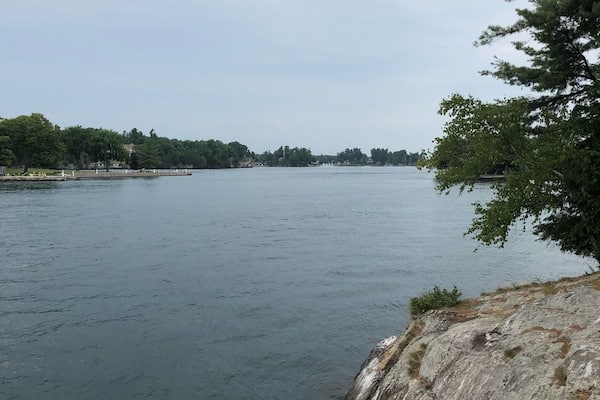 Great ‘secret’ cliff jump site right over the broken fence with the now jumping sign lol about 20 feet