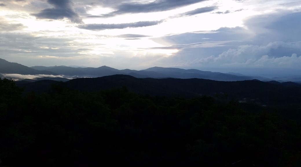 One of the most common places for the new visitor to the Blue Ridge Parkway is the Flat Top Lookout Fire Tower. This is one the most spectacular lookout that a person can visit for the first time. The Fire Tower as it is called by the local was originally built to monitoring the surrounding mountain, and by its very design is crafted/ located in the perfect place to see the breath-taking valleys and mountain around it. As time went on the Fire Tower started to become less and less important as a monitoring stations, and was eventually turned into a hiking/ tourist attraction. By design/location, it would become extremely important to the local community and was the first hiking spot I had ever visited in the Blue Ridge Parkway.
#appalachianechoes