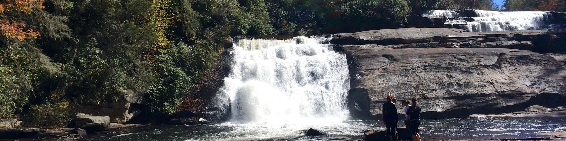 One of North Carolina’s many many beautiful waterfalls