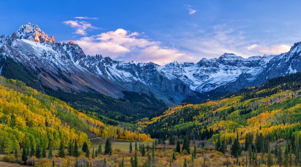 Sneffles Last Light Panorama