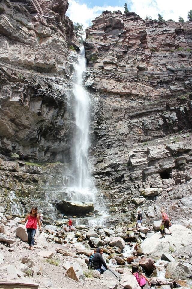 At the base of Cascade Falls #ouray #colorado #cascadefalls #waterlust