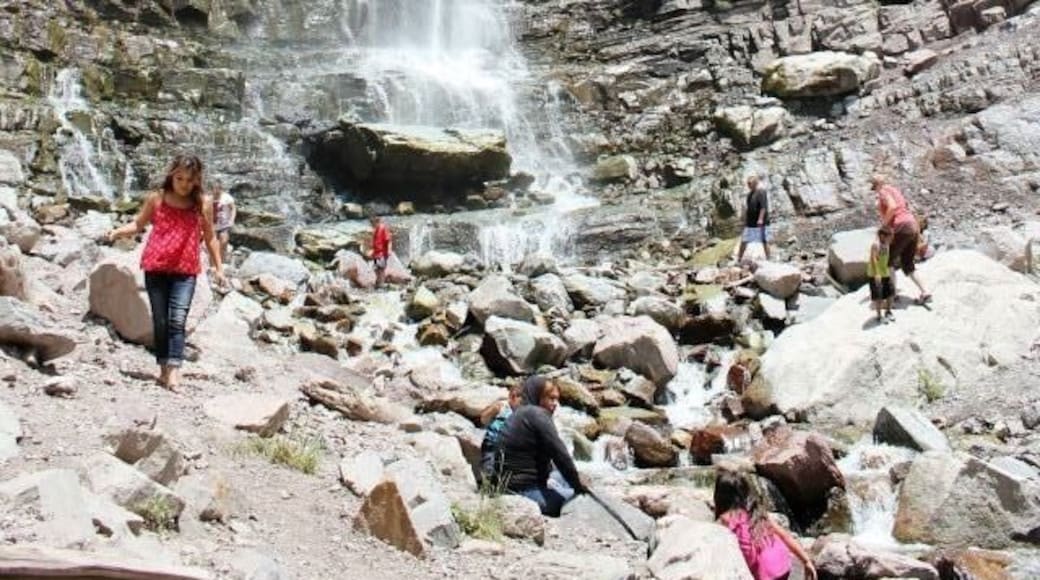 At the base of Cascade Falls #ouray #colorado #cascadefalls #waterlust