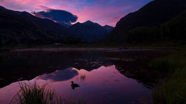 Telluride Sunrise Reflection