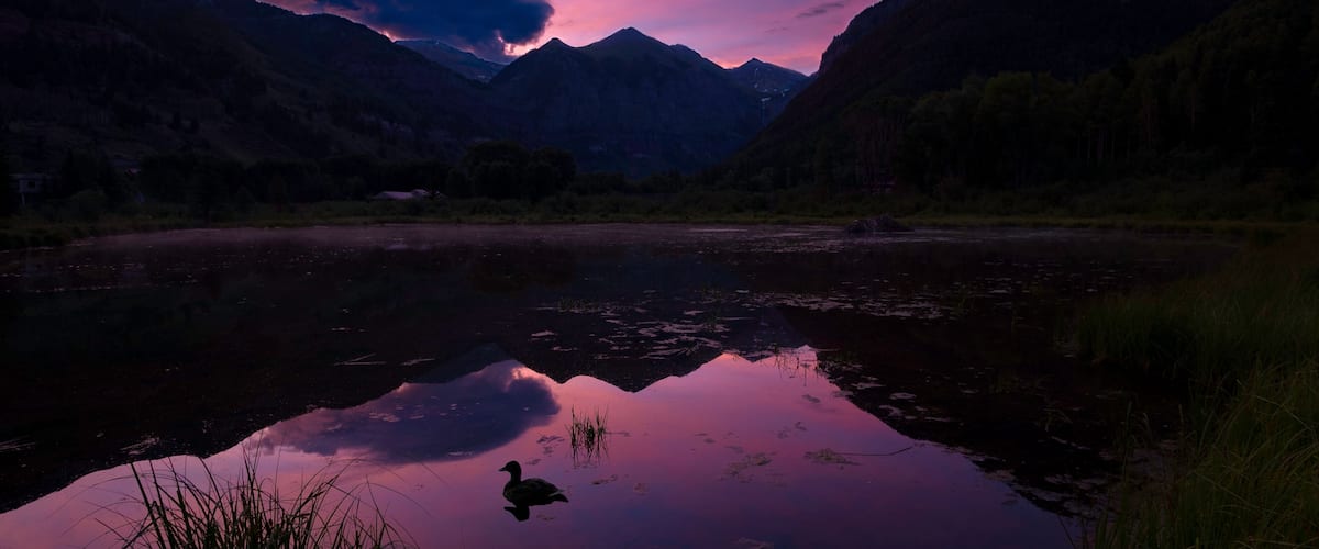 Telluride Sunrise Reflection