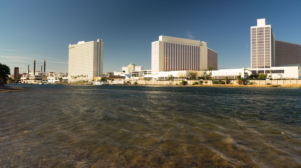 Laughlin Nevada Colorado River Waterfront Downtown City Skyline