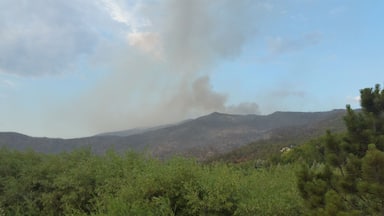 The Lake Christine fire in Basalt