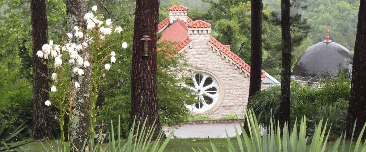 This church was nestled into the hill in Eureka Springs. I actually sold this photo (enlarged and framed) to a couple who saw my photo at an art fair - they had been married in this church! Gotta love that.