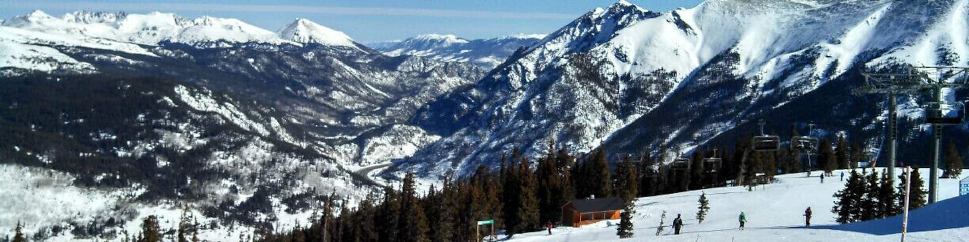 Only a couple hours drive from Denver, check out this ski resort for views of snow-capped mountains. Make sure to sit in the many Adirondack chairs at the base of the resort!
Read more about my visit here: http://www.angelatravels.com/2014/05/colorado-skication/
