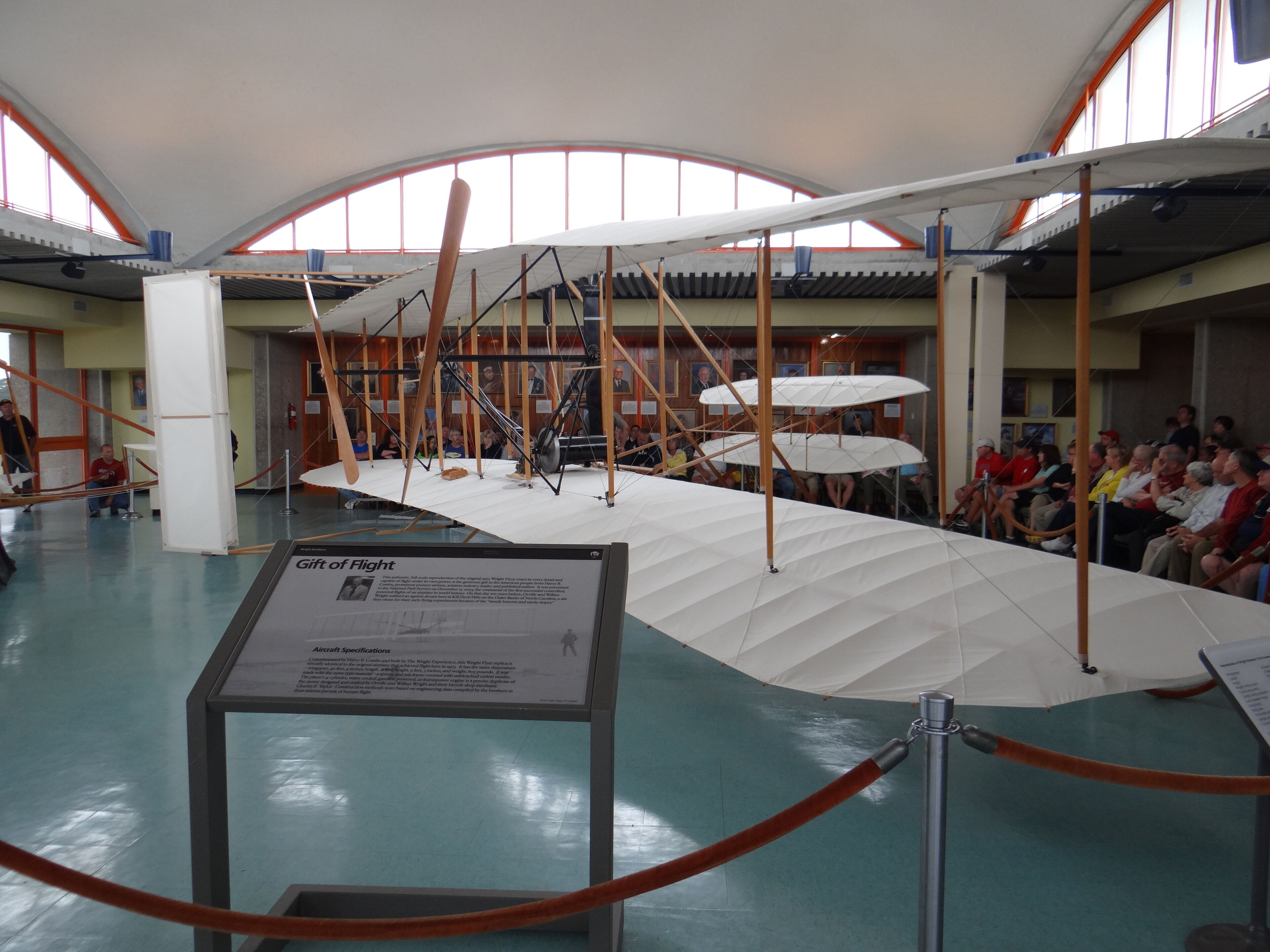 The museum at Kitty Hawk.