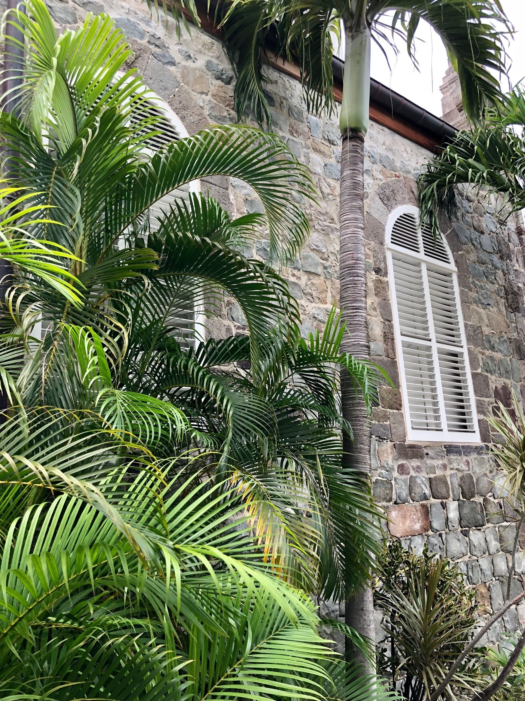 One of the many churches on the small island of St Barth’s this one, named Norte Dame was completed in 1829.
