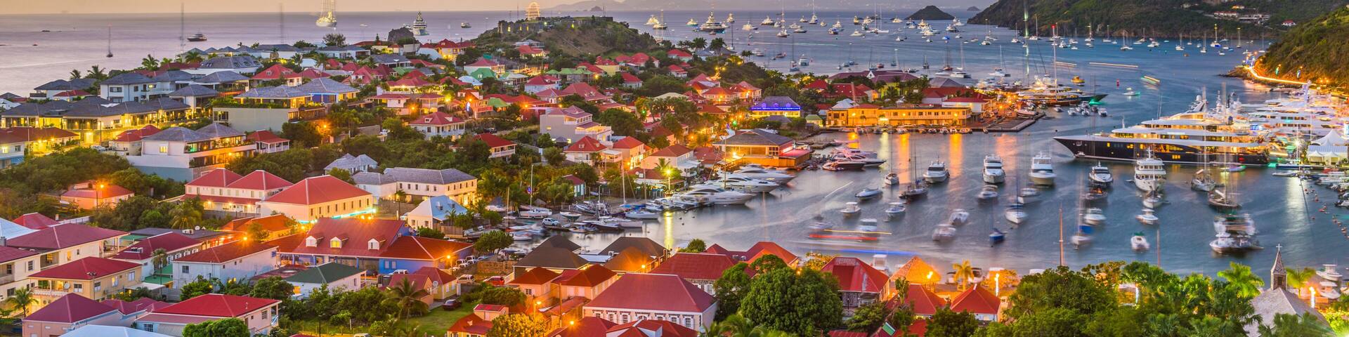 Gustavia, St. Barths in the Caribbean