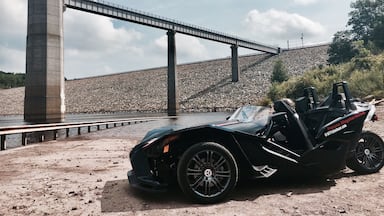 After carving out winding roads of the Poconos and turn off into the Francis E Walter Dam it's truly a gorgeous hidden gem