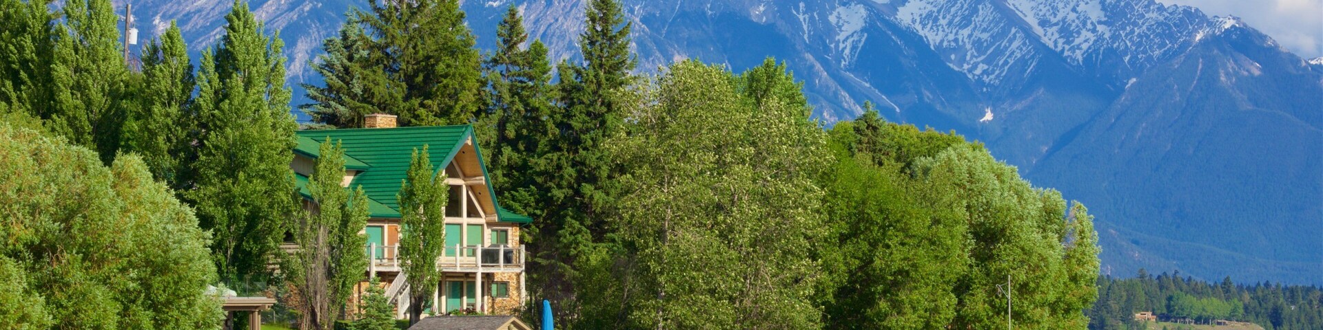 Invermere featuring mountains and a lake or waterhole