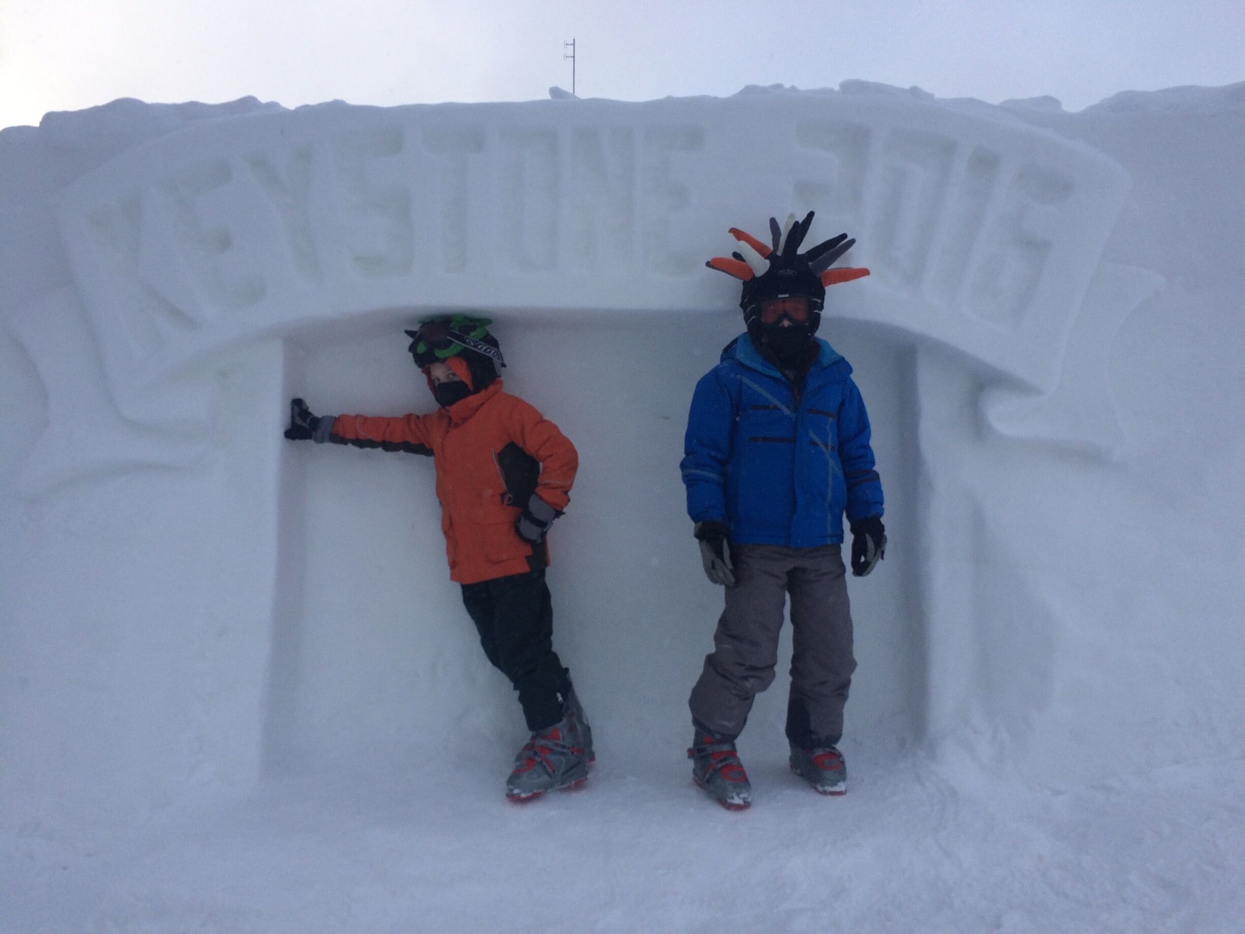 Don't miss the worlds largest snow fort at the Summit!