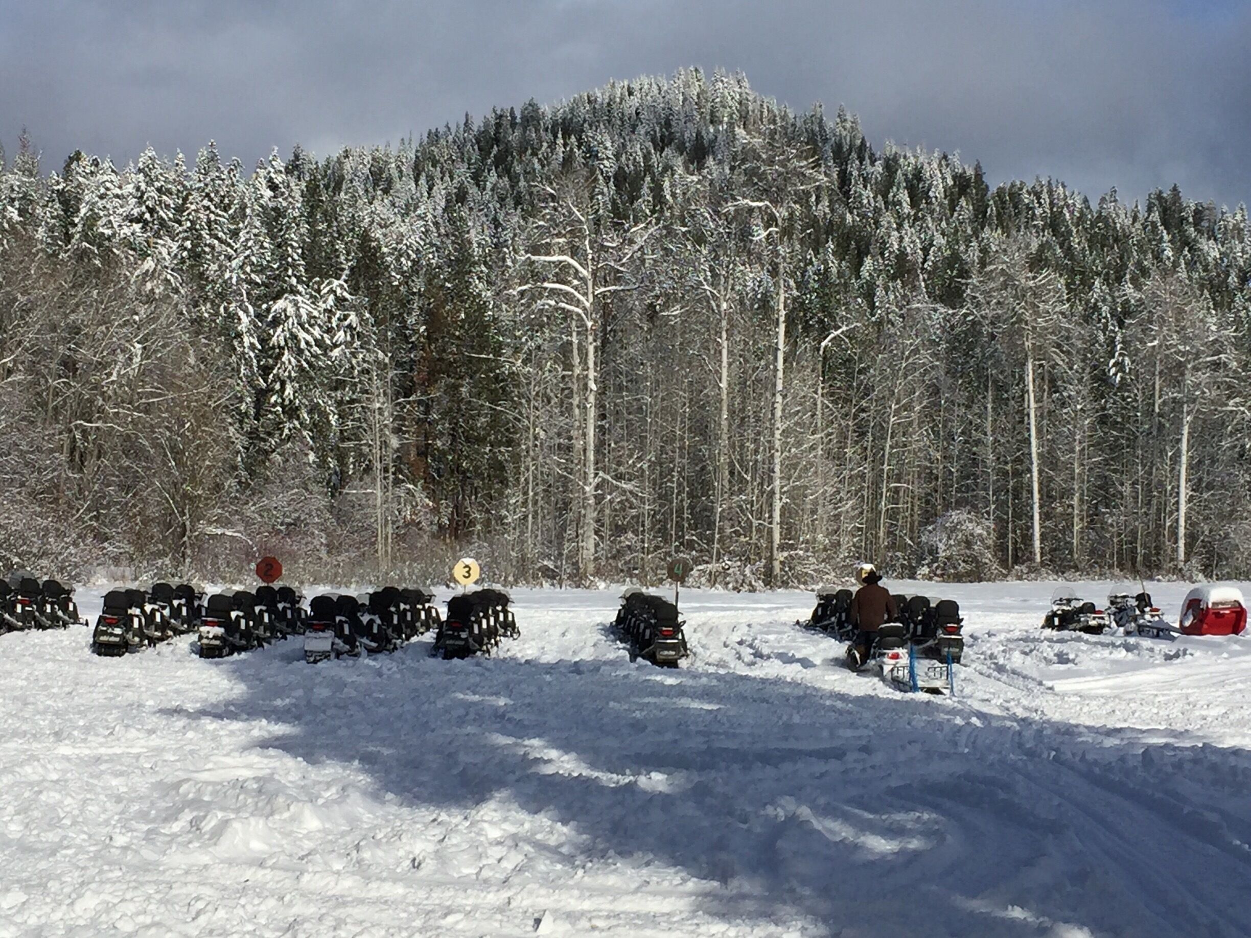 Snowmobiling and Sleigh rides..a wonderful winter wonderland at Mountain Springs Lodge...fun for the whole family