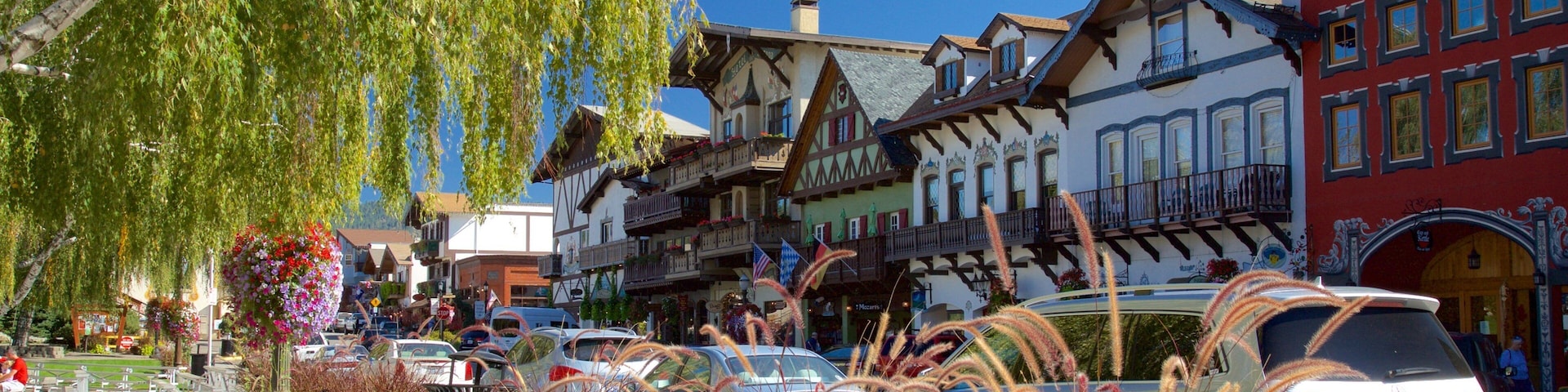 Leavenworth qui includes scènes de rue