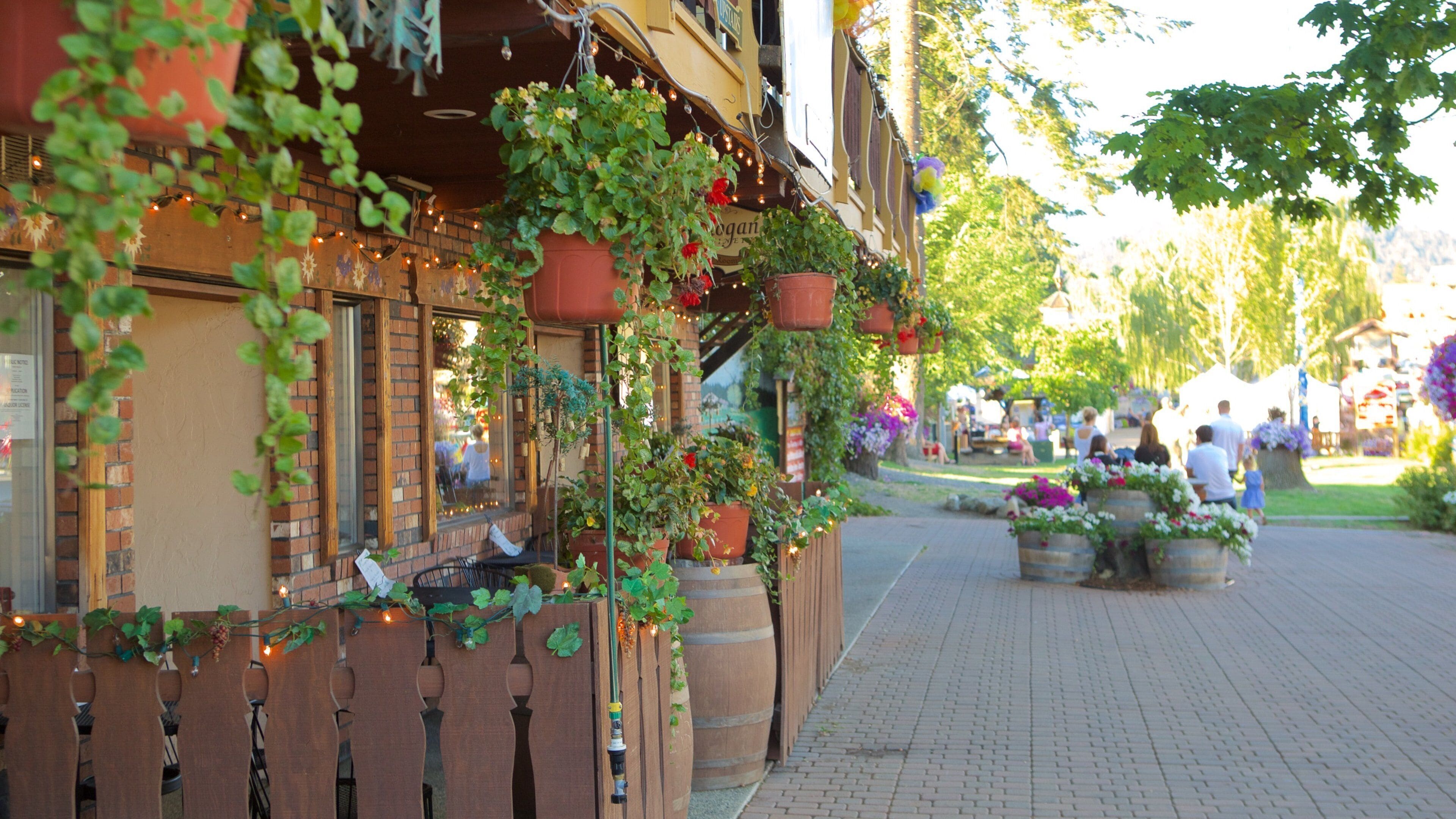 Leavenworth montrant scènes de rue