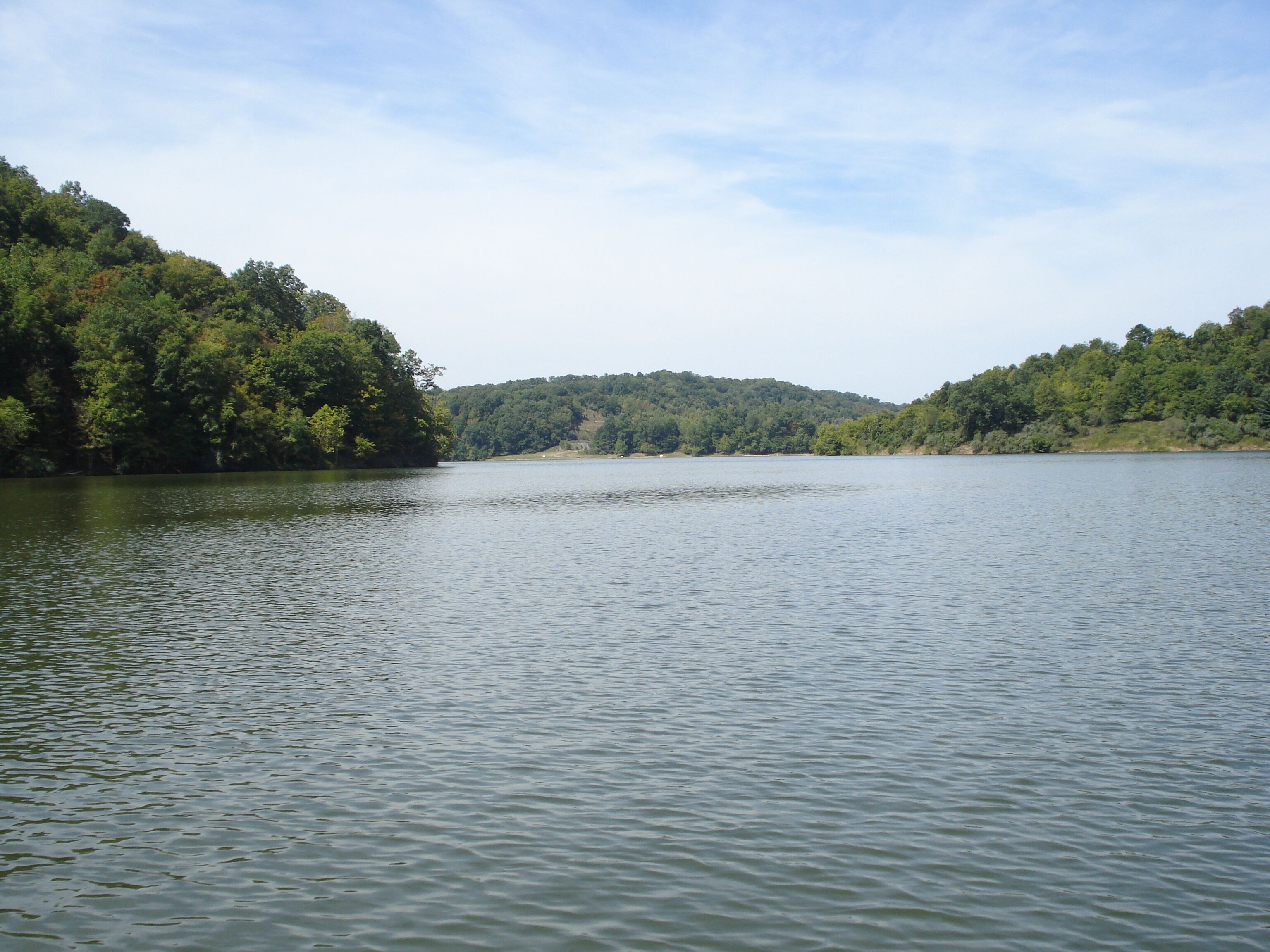 Beech Fork State Park Lake in West Virginia 