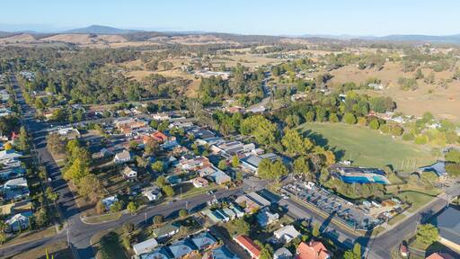 The New South Wales town of Tumbarumba .