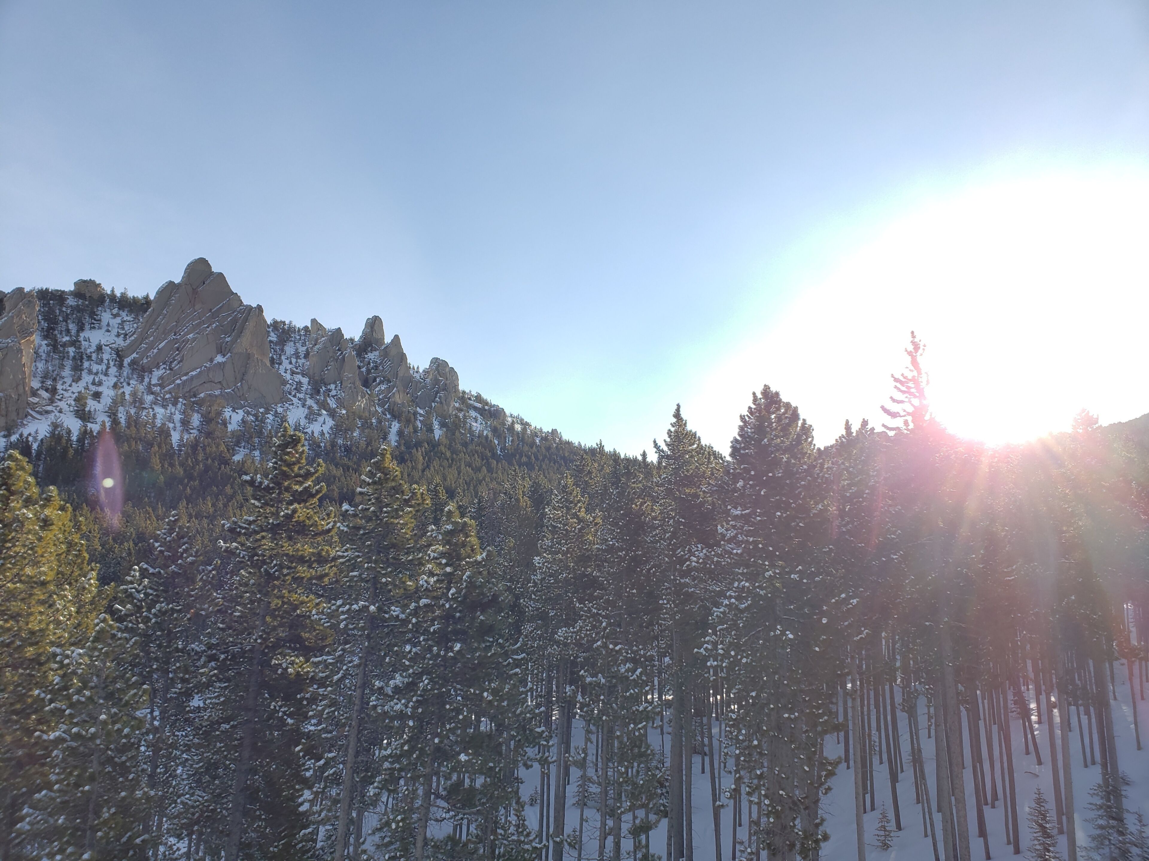Palisades is not only known for great terrain, but fantastic spires.