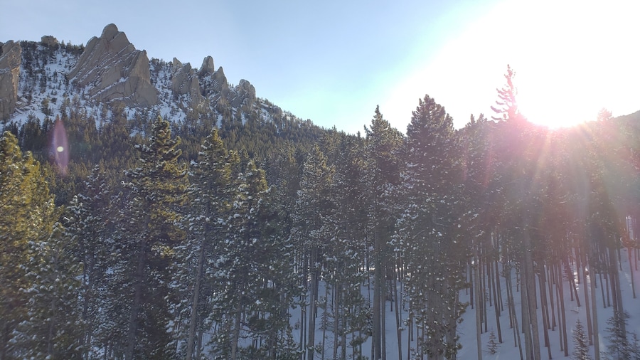 Palisades is not only known for great terrain, but fantastic spires.