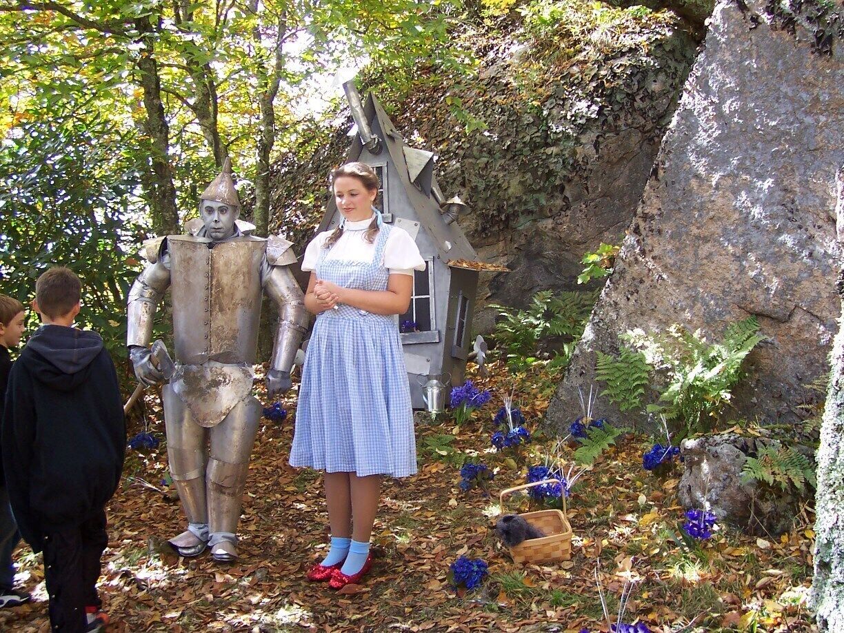 Dorothy and the Tin Man