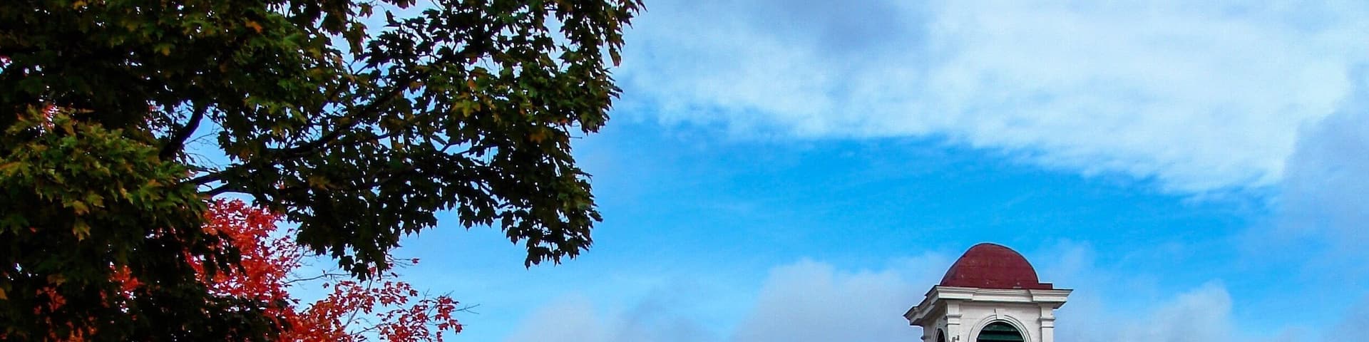 Gilmanton, NH is the town that was the inspiration for Peyton Place. It's a perfect spot to get a true New England fall foliage experience.