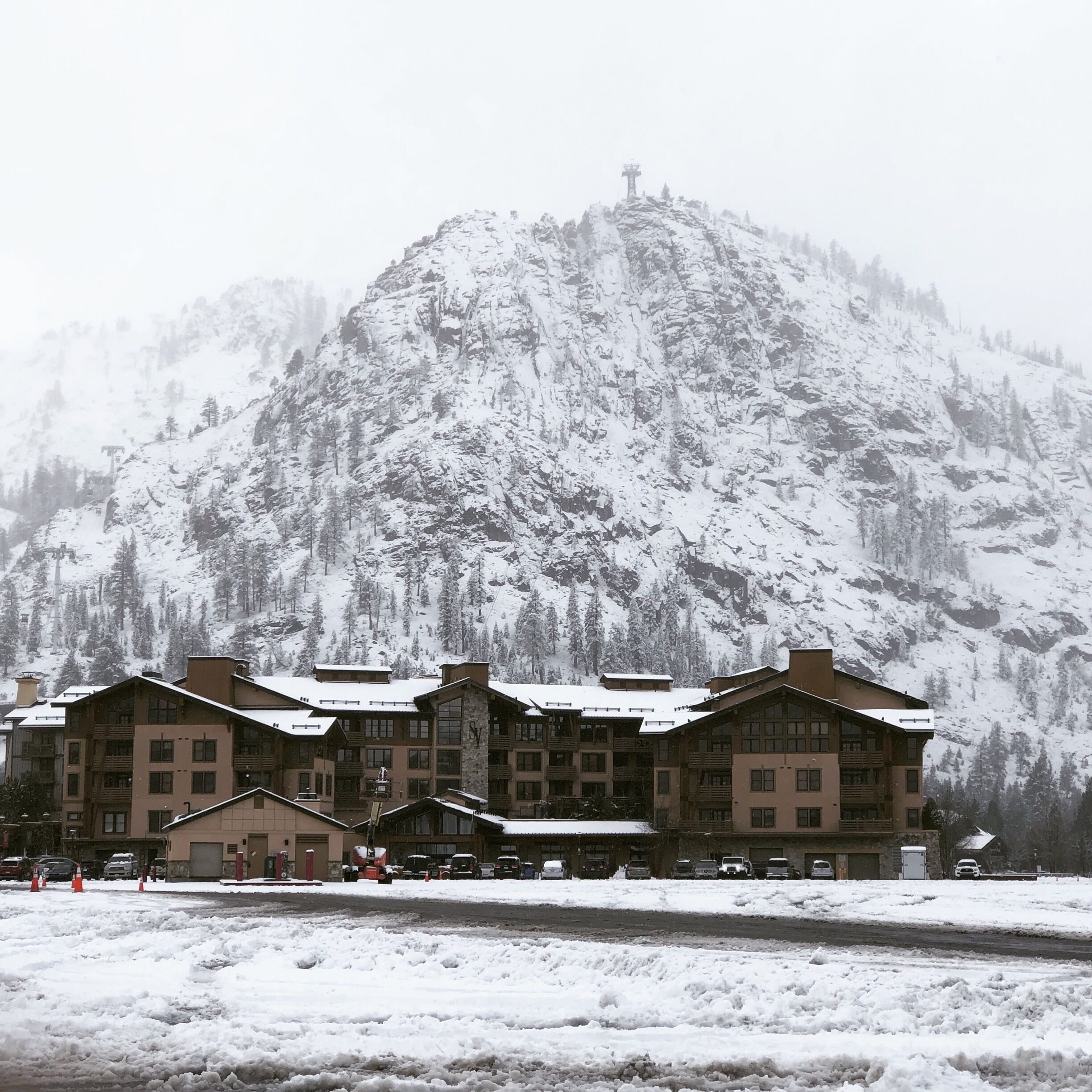 Found the old Olympic Village here near Reno! Bring your snow chains!