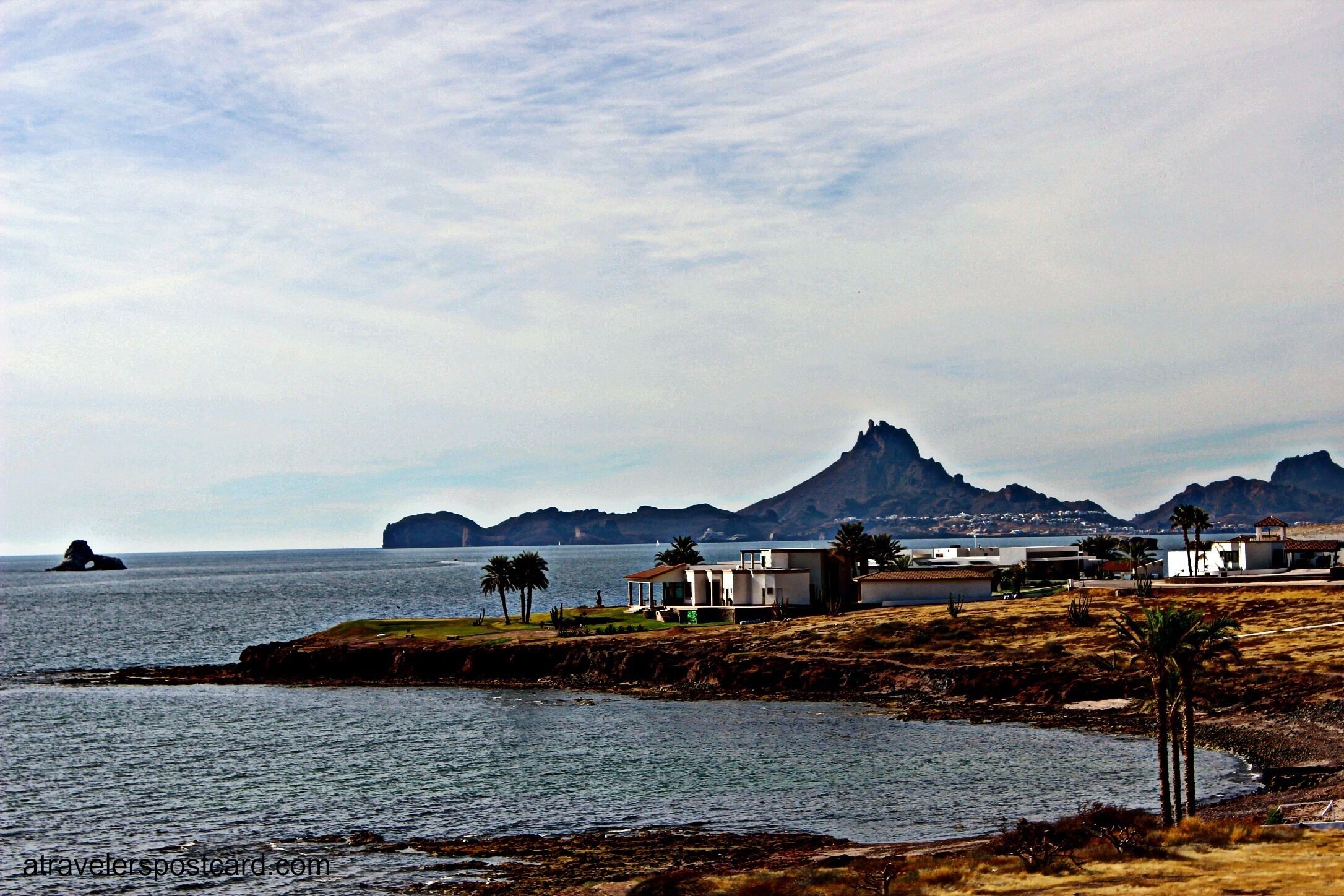 With a mountains that resemble Sedona, AZ .. If it had more palm trees I'd call it paradise. San Carlos is a popular expat community, and after visiting I understand why.